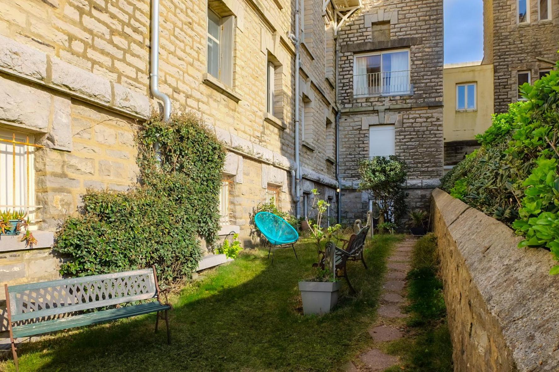 Magnifique Appartement Avec Terrasse, Parking Et Vue Sur L'Ocean Pour 5 بياريتز المظهر الخارجي الصورة